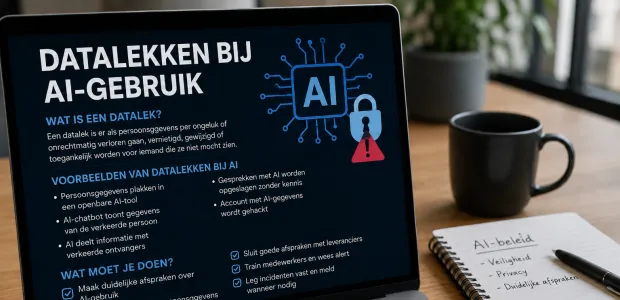 Datalekken bij AI-gebruik: waar moet je op letten?